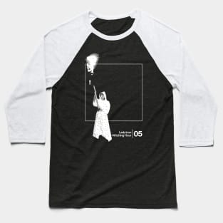 Ladytron / Minimalist Graphic Artwork Design Baseball T-Shirt